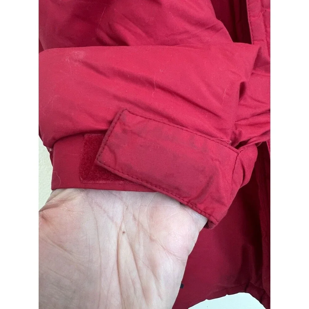 Vtg Patagonia Insulated DAS Puffer Jacket 90's Parka Red Blue‎ Mens L 84161 F3
